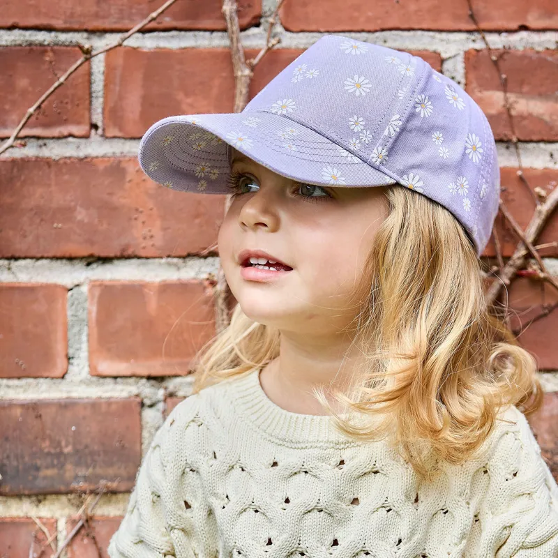Maximo Maximo Cap Blumen, Lila, – Produktbild 3 von 3