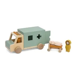 TRIXIE Trixie – WOODEN AMBULANCE –Krankenwagen aus Holz – Produktbild 1 von 1