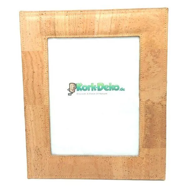 Kork-Deko Kork-Deko Großer Bilderrahmen aus Korkstoff Beige Natur 30,5x25,5 cm – Produktbild 5 von 7