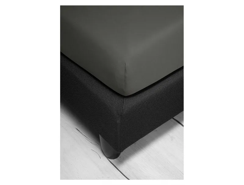 irisette irisette Spannbettlaken Kuschel Jersey Spannbettlaken Vesuv, Jersey, Gummizug: rundum, (1 Stück), mit Rundumgummizug, Grau, – Produktbild 4 von 5