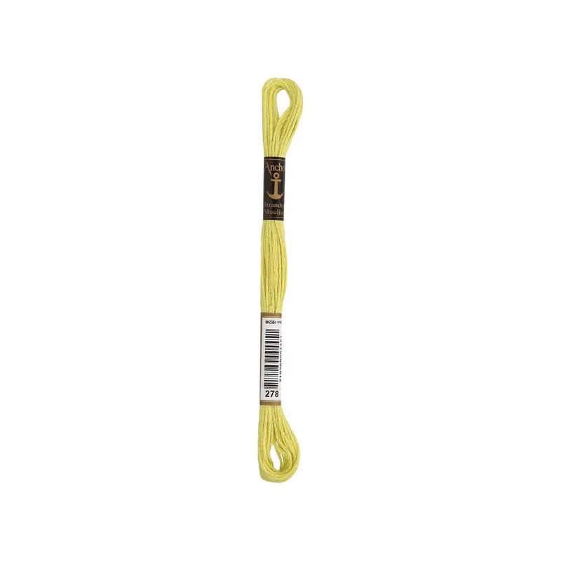 Anchor Anchor Coats Sticktwist 8m 00278 Helles Gelbgrün – Produktbild 1 von 1