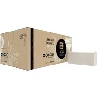 BlackSatino BlackSatino Papierhandtücher "GreenGrow" V-Falz, 25 x 23 cm, 3.210 Blatt, light beige – Produktbild 1 von 1