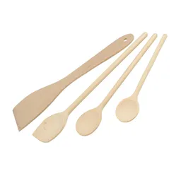 Fackelmann Fackelmann Kochlöffel und Pfannenwender-Set, 4-teilig, Holz – Produktbild 1 von 1
