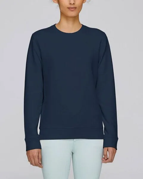 Human Family Human Family Bio Unisex Rundhals-Sweatshirt - "Change your view", Navy, – Produktbild 3 von 4