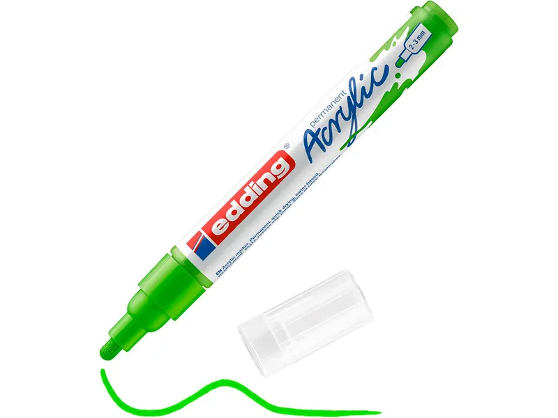 Edding Edding Acrylmarker "Acrylic 5100" Rundspitze mittel, Gelbgrün, – Produktbild 1 von 1