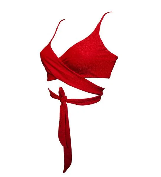 Anekdot Anekdot Bikini Top Lin Geranium – Produktbild 4 von 4