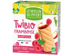 Le Moulin du Pivert Mürbteigkekse Twibio mit Himbeercreme – Produktbild 1 von 1