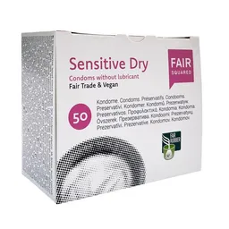 Fair Squared Fair Squared Sensitive Dry Kondome 50 Stück – Produktbild 1 von 1