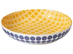 cilio cilio Schale "AMICI" aus Porzellan mit Dekor, H 4,5 cm, Ø 21,5 cm, Punkte – Produktbild 1 von 1