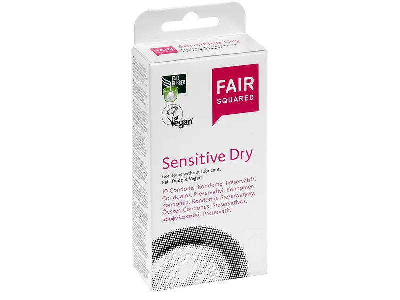 Fair Squared Fair Squared Kondome Sensitive Dry 10 St – Produktbild 1 von 3