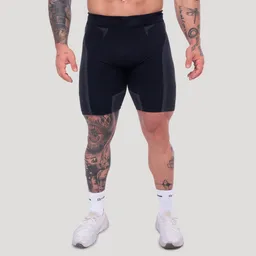 GymBeam OG1 GymBeam OG1 Seamless Shorts in Black/Grey L – Produktbild 1 von 1