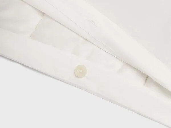 Yumeko Kinderbettwäsche "Yumeko" aus Perkal-Baumwolle, Blissful white, – Produktbild 3 von 3