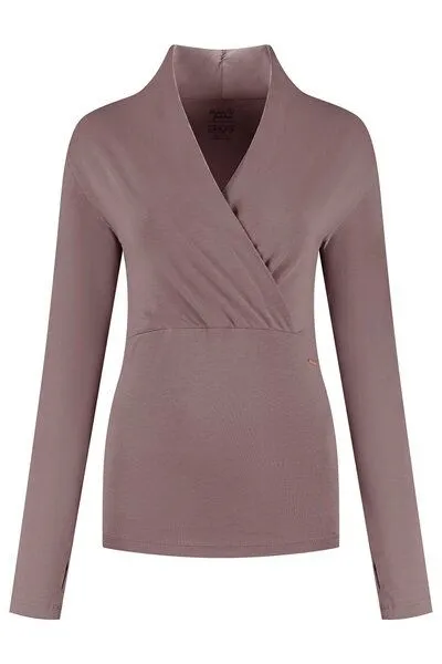 Urban Goddess Urban Goddess Ishtar Yoga Langarmshirt, Fireclay (braun), – Produktbild 4 von 4