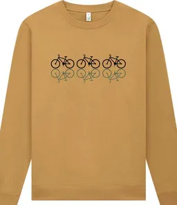 Spreecult Spreecult Spiegel Fahrrad - Unisex Sweatshirt - Bio und Fair - Bike – Produktbild 1 von 1