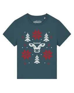 watapparel watapparel T-Shirt Frauen Christmas with love – Produktbild 1 von 1