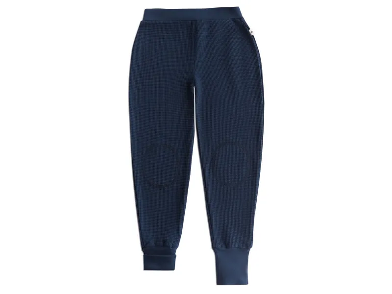 Leela Cotton Leela Cotton Baby und Kinder Hose Piqué, Blau, – Produktbild 1 von 2