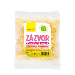 Wolfberry Wolfberry Candied ginger cubes 100 g – Produktbild 1 von 1