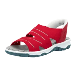 Rieker Rieker FSK Damen Sandalen für Damen, rot, Größe 42 EU – Produktbild 1 von 1