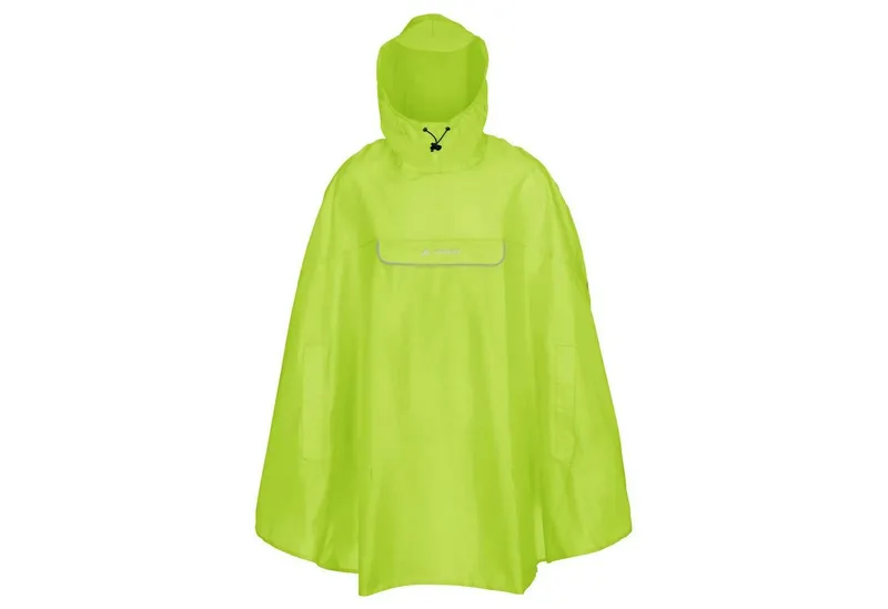 Vaude Vaude Regenponcho Regenschutz Valdipino Poncho Regenmantel, Gelb, – Produktbild 1 von 4