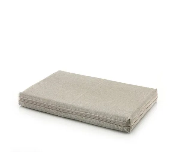 CHILL THE DOG® CHILL THE DOG® Hundematte orthopädisch & waschbar – Bio-Hanf & Kokos-Latexmatratze, Hemp (beige), – Produktbild 3 von 5