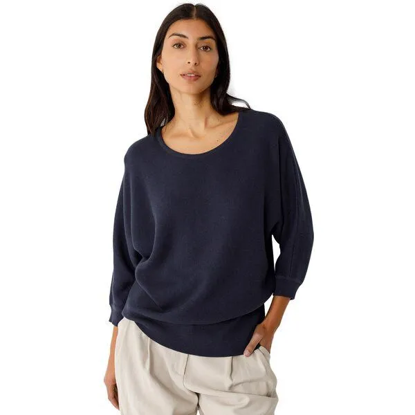 SKFK SKFK Strickpullover NAIKE, Navy, – Produktbild 1 von 4