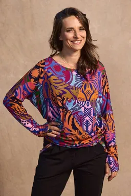 KOKOworld KOKOworld Damen Bluse Be My Valentine aus EcoVero-Viskose – Produktbild 1 von 1
