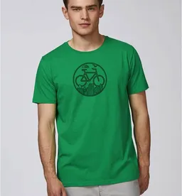 Picopoc Picopoc Fahrrad / Stadt & Natur, Berge & Bäume T-Shirt – Produktbild 1 von 1