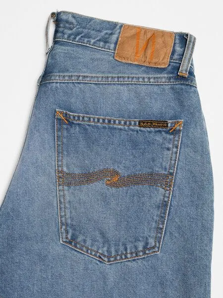 Nudie Jeans Nudie Jeans Loose Fit Jeans - Tuff Tony - Worn Treasure, Blue, – Produktbild 2 von 4