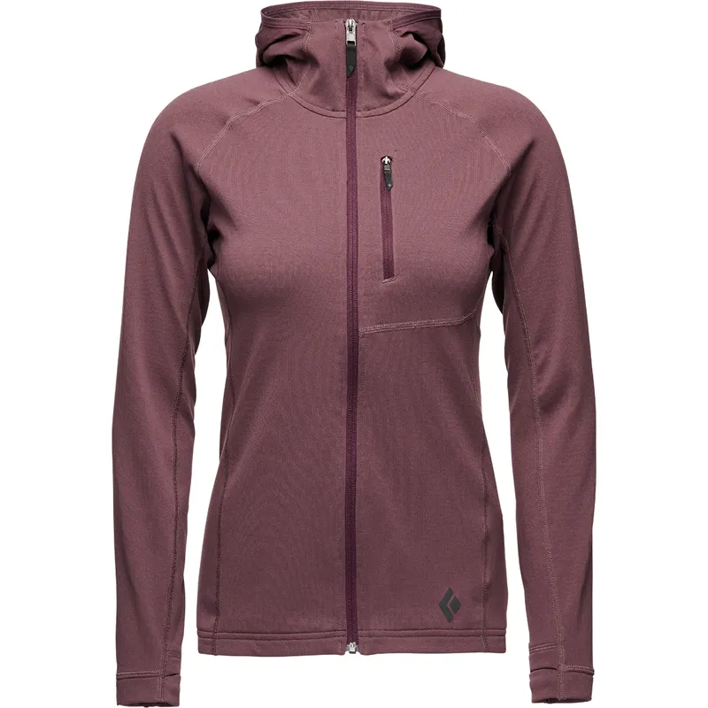 Black Diamond Hoodie Damen Black Diamond Coefficient, Rot, – Produktbild 1 von 2