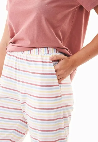 ORGANICATION ORGANICATION TRINNITY | Pyjama-Set aus Bio-Baumwolle, Clay, – Produktbild 4 von 4