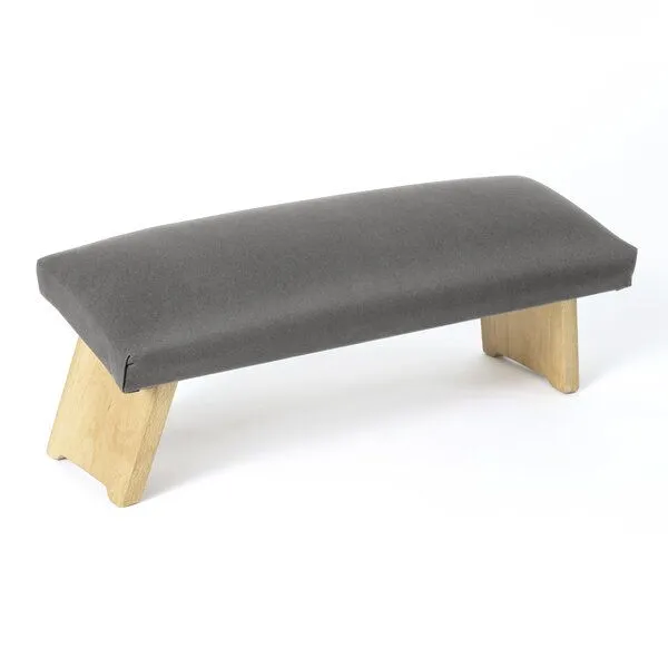 Lotuscrafts Lotuscrafts Meditationsbank Klappbar Dharma mit Gepolsterter Sitzfläche (Standard), Anthracit, – Produktbild 1 von 2