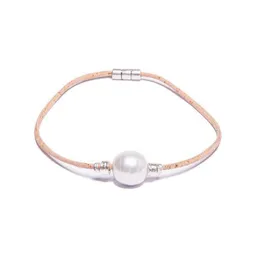 Kork-Deko Kork-Deko Elegante Halskette aus Korkstoff – Produktbild 1 von 1