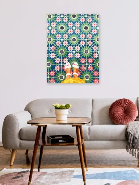 Photocircle Photocircle Poster / Leinwandbild - For The Love of Tiles – Produktbild 2 von 4