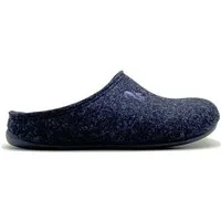 thies Veganer Slipper "thies ® PET", fair, mit Wechselfussbett, Dark navy (dunkelblau), – Produktbild 1 von 1