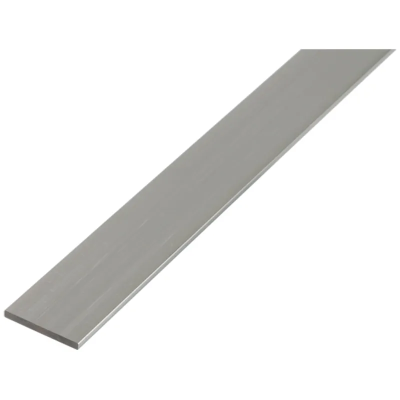 Alberts ALBERTS BA-Profil, flach, Alu natur, LxBxS 1000 x 20x 2 mm – Produktbild 1 von 1