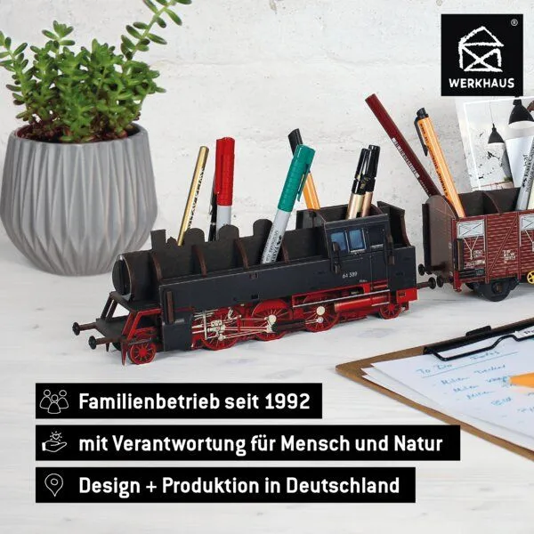 WERKHAUS WERKHAUS Stiftebox Dampflok BR 64 – Produktbild 3 von 5
