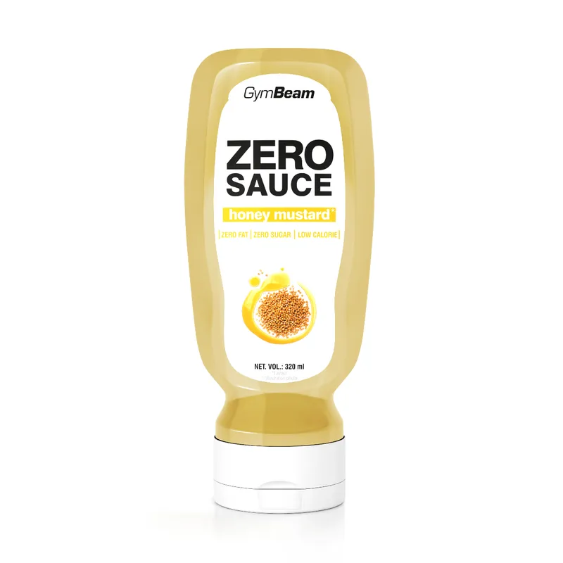 GymBeam Food GymBeam ZERO SAUCE Honig-Senf 320 ml – Produktbild 1 von 1