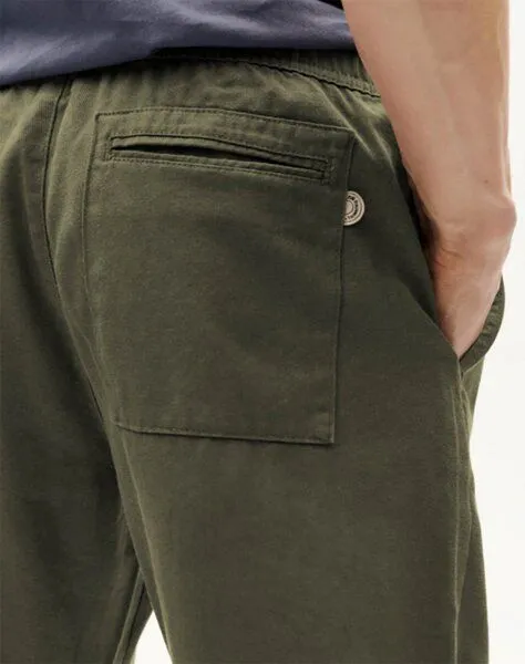 thinking mu thinking mu Hose Modell: Travel, Olive green (grün), – Produktbild 3 von 4