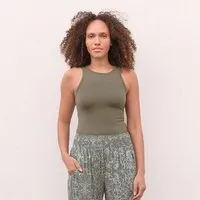 Jaya Jaya HAZEL - Damen - Tanktop aus Tencel, Brown, – Produktbild 1 von 2