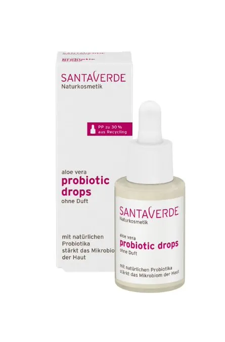 Santaverde SANTA VERDE aloe vera probiotic drops ohne Duft 30 ml – Produktbild 1 von 1