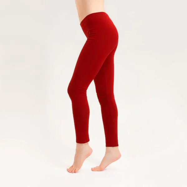 Frija Omina Frija Omina Farbige Bio Leggings, Chili (rot), – Produktbild 1 von 3