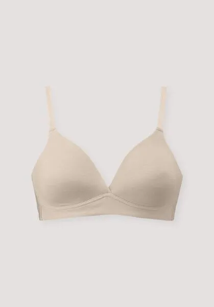 hessnatur hessnatur Spacer BH bügellos PURE SENSE aus TENCEL Modal, Puder, – Produktbild 3 von 4
