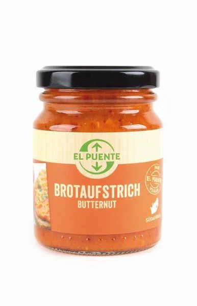 El Puente El Puente Veganer Brotaufstrich Butternut aus Kürbis | Fair Trade | Vegan | Glutenfrei, Mehrfarbig, – Produktbild 1 von 1