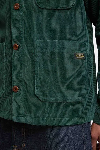 Kings Of Indigo Kings Of Indigo DUNCAN CORD | DARK GREEN CORD, Dark green cord, – Produktbild 4 von 4