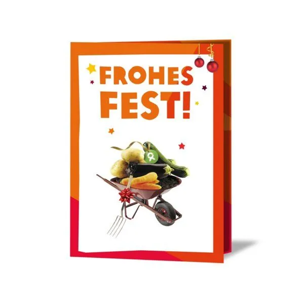 OxfamUnverpackt OxfamUnverpackt Spenden-Geschenk "Garten-Set" (Weihnachtskarte mit Magnet) – Produktbild 2 von 2