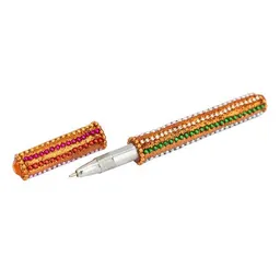 El Puente El Puente Kugelschreiber mit Kappe "Rainbow" | Fair Trade & Handmade aus Indien – Produktbild 1 von 1