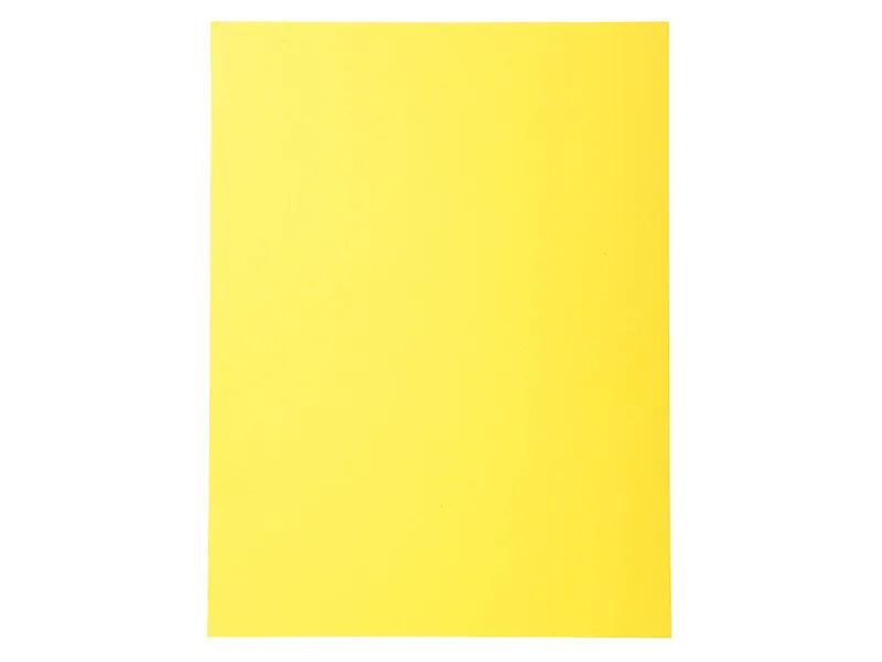 Exacompta 5 x 100 Exacompta Aktendeckel "Forever", 220 g/m², DIN A4, gelb – Produktbild 1 von 1