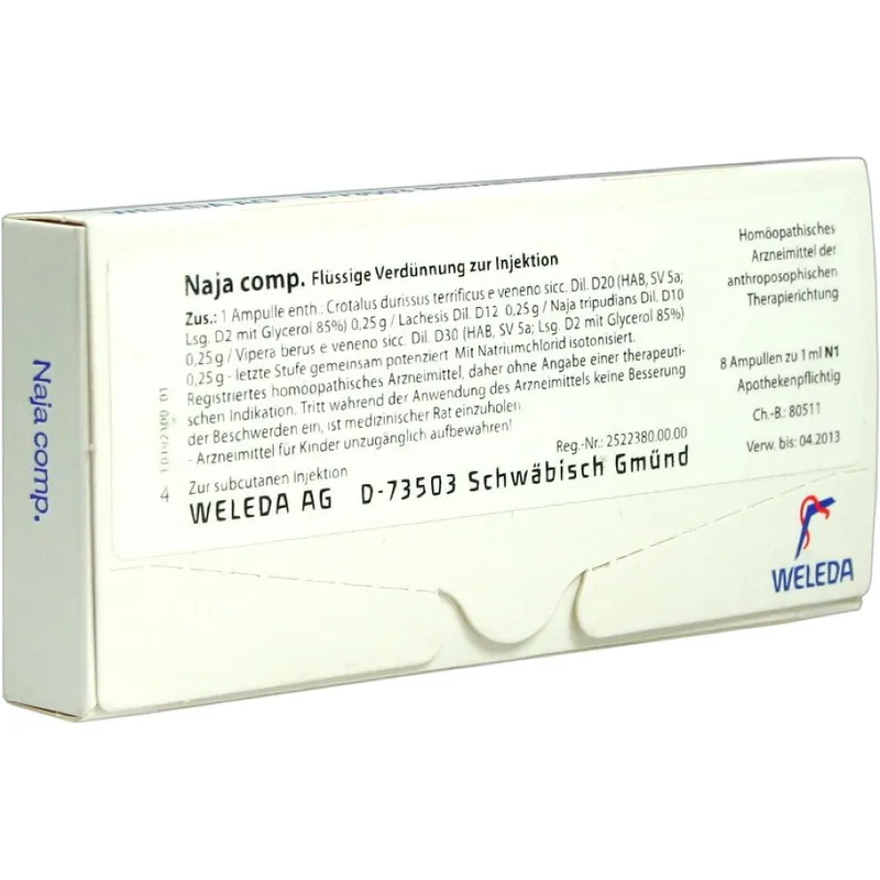 Weleda Naja Comp. Ampullen – Produktbild 2 von 2