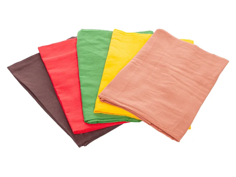 HANS NATUR HANS NATUR Spieltücher Jahreszeitentücher Bio-Baumwolle 5er Set, 115 x 105 cm Herbst, Mehrfarbig, – Produktbild 1 von 2