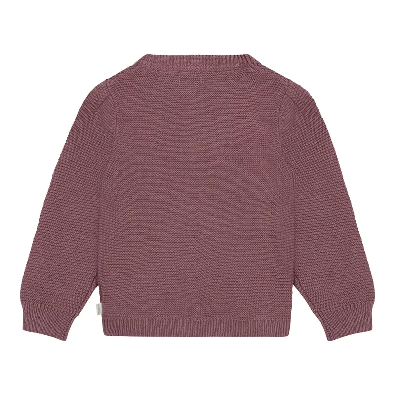 Noppies Noppies Strickjacke mit Blumenstickerei, Rot, – Produktbild 1 von 1